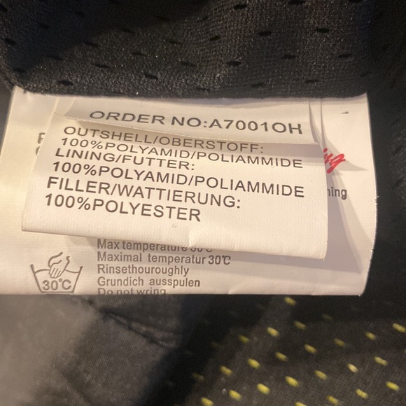 Nitro Racing XXL performance racing jacket. Cream and black - Picture 10 of 10